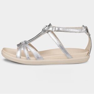 Ecco Silver Sandals